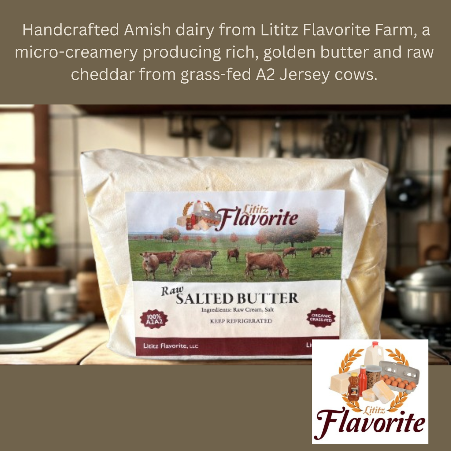 Holiday Grass-Fed Beef, Butter and Cheddar Box - Order NOW for Christmas Delivery