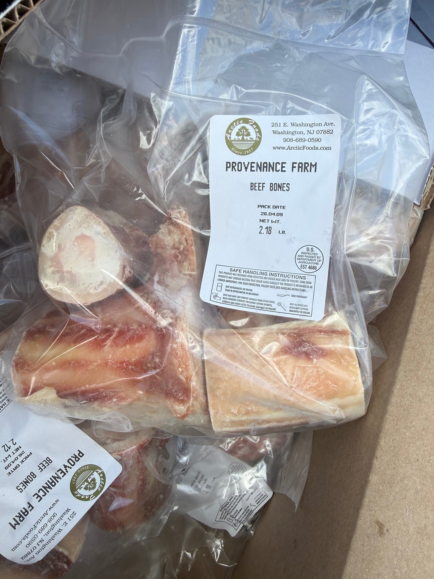 Grass-Fed Beef Marrow Bones