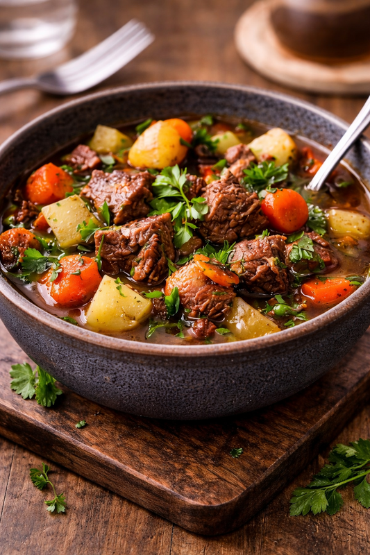 Quick Beef Stew Using Leftover Roast