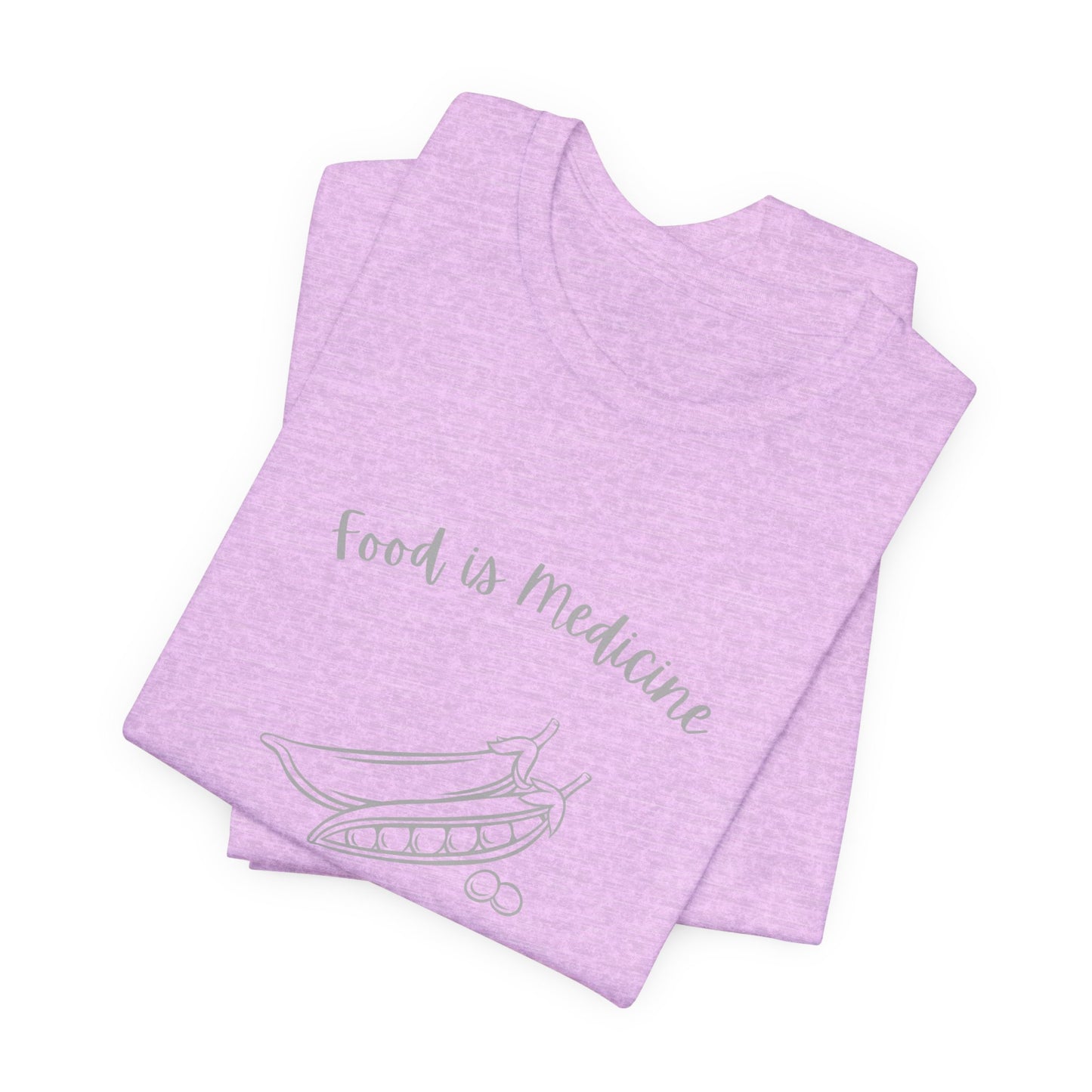 Food Is Medicine "Mom Knew First" Tee - Casual Wellness Graphic T-Shirt