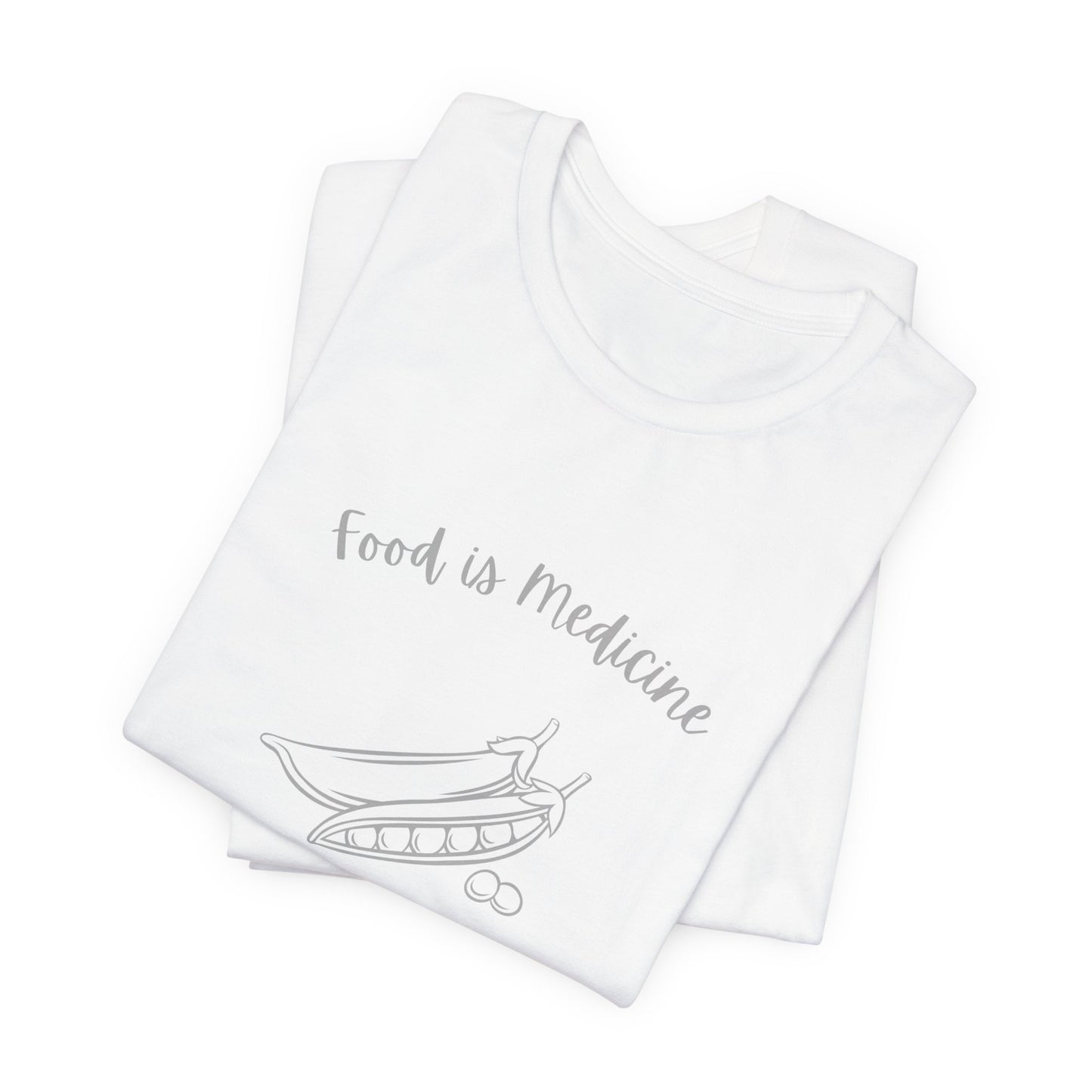 Food Is Medicine "Mom Knew First" Tee - Casual Wellness Graphic T-Shirt