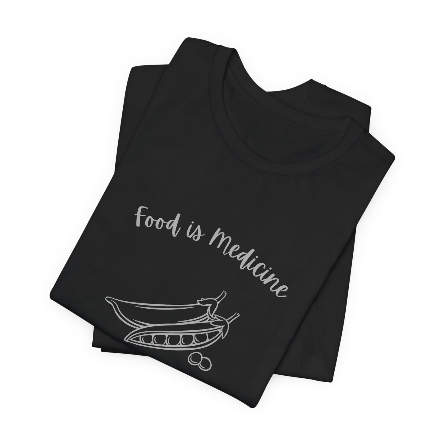 Food Is Medicine "Mom Knew First" Tee - Casual Wellness Graphic T-Shirt