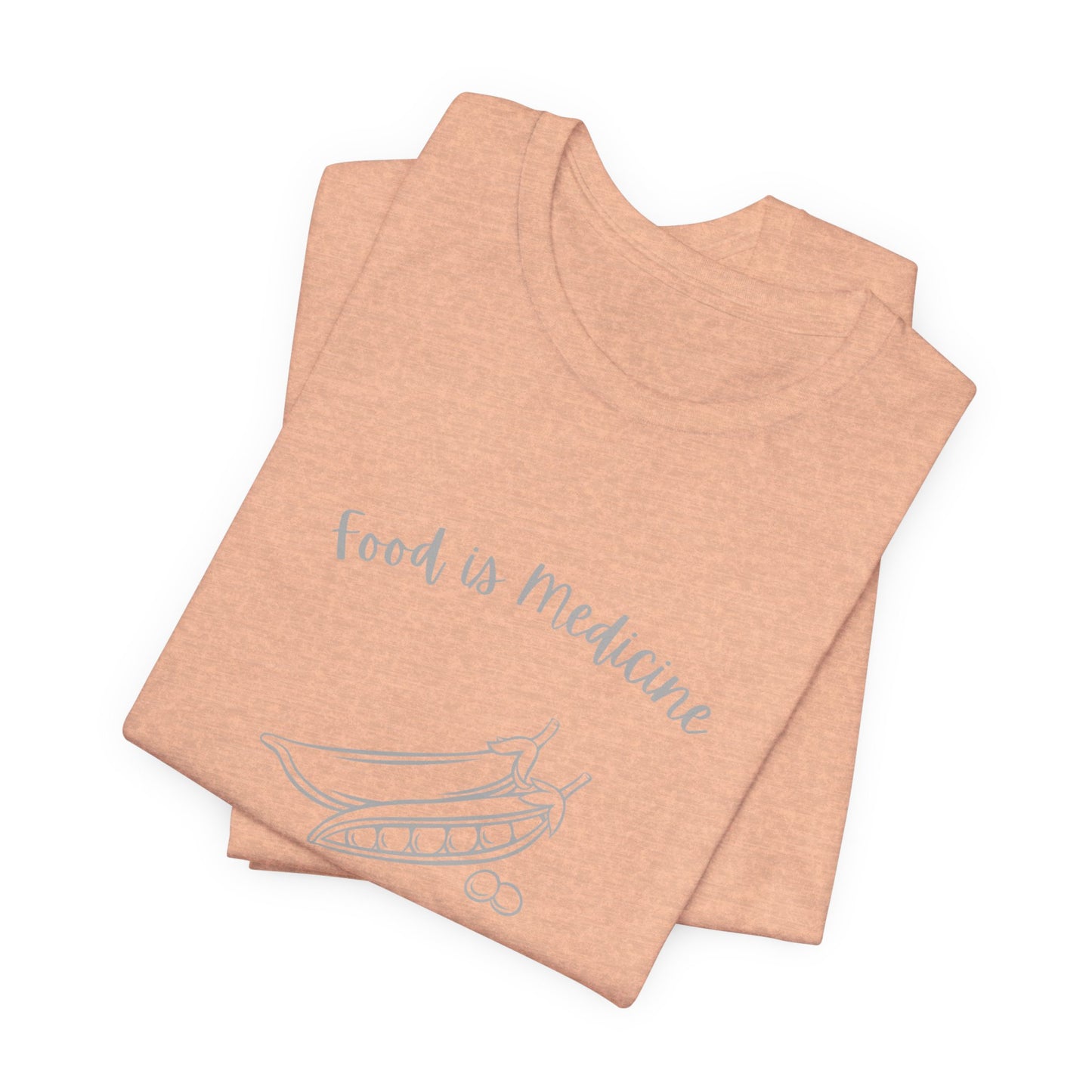 Food Is Medicine "Mom Knew First" Tee - Casual Wellness Graphic T-Shirt