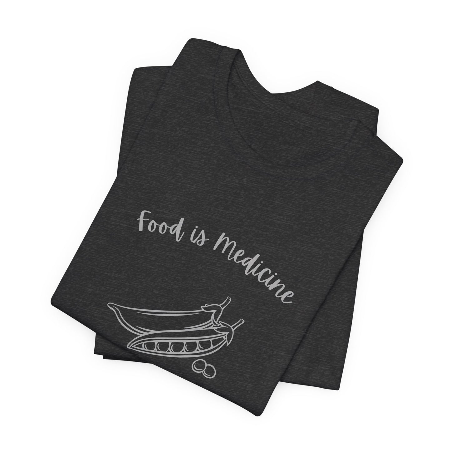 Food Is Medicine "Mom Knew First" Tee - Casual Wellness Graphic T-Shirt