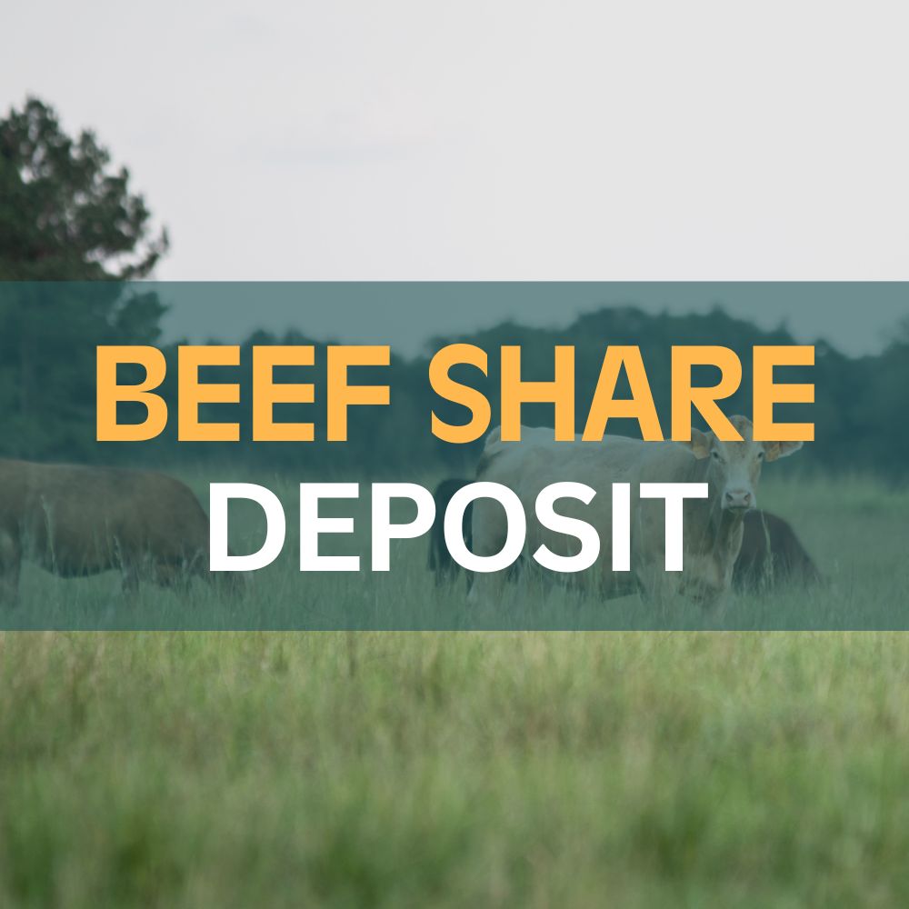 Quarter or Half Beef Share– Grass-Fed, Regenerative Beef