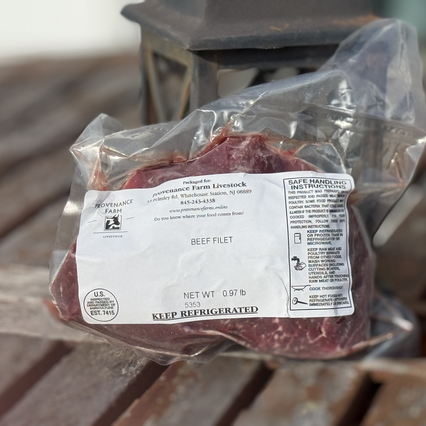 Grass-Fed Regenerative Beef Filet Mignon – 4" Thick Cut