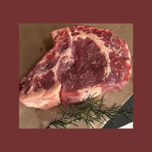 Grass-Fed Regenerative Beef Rib Steak – Chef-Approved Premium Cut