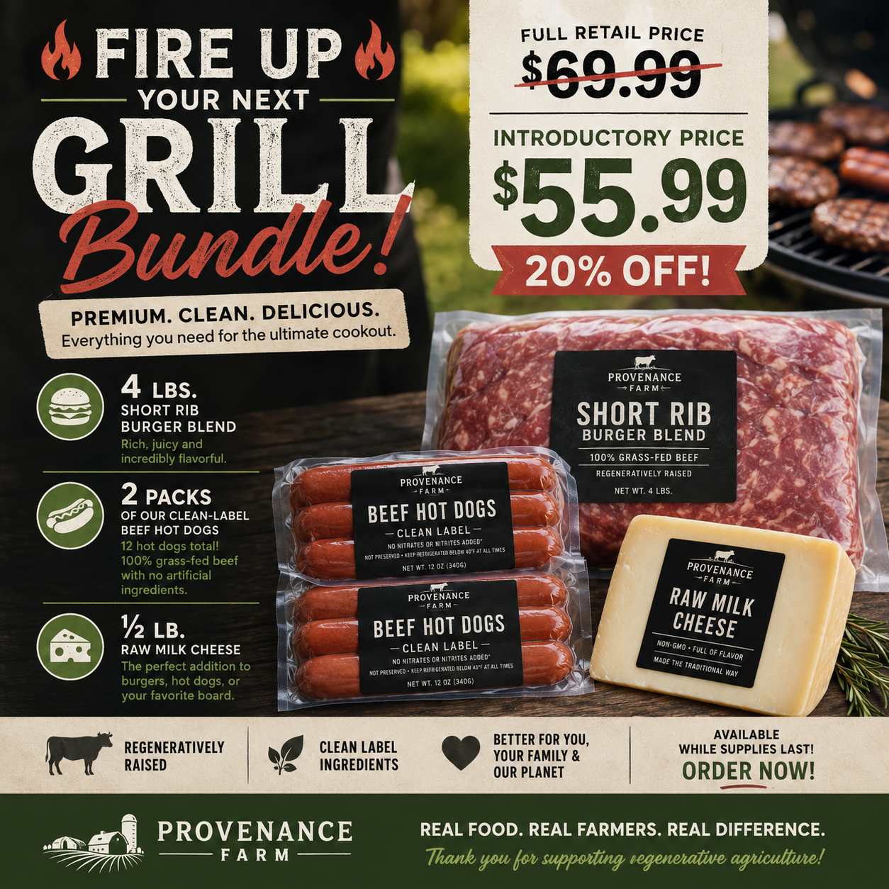 Provenance Farm Grilling Bundle