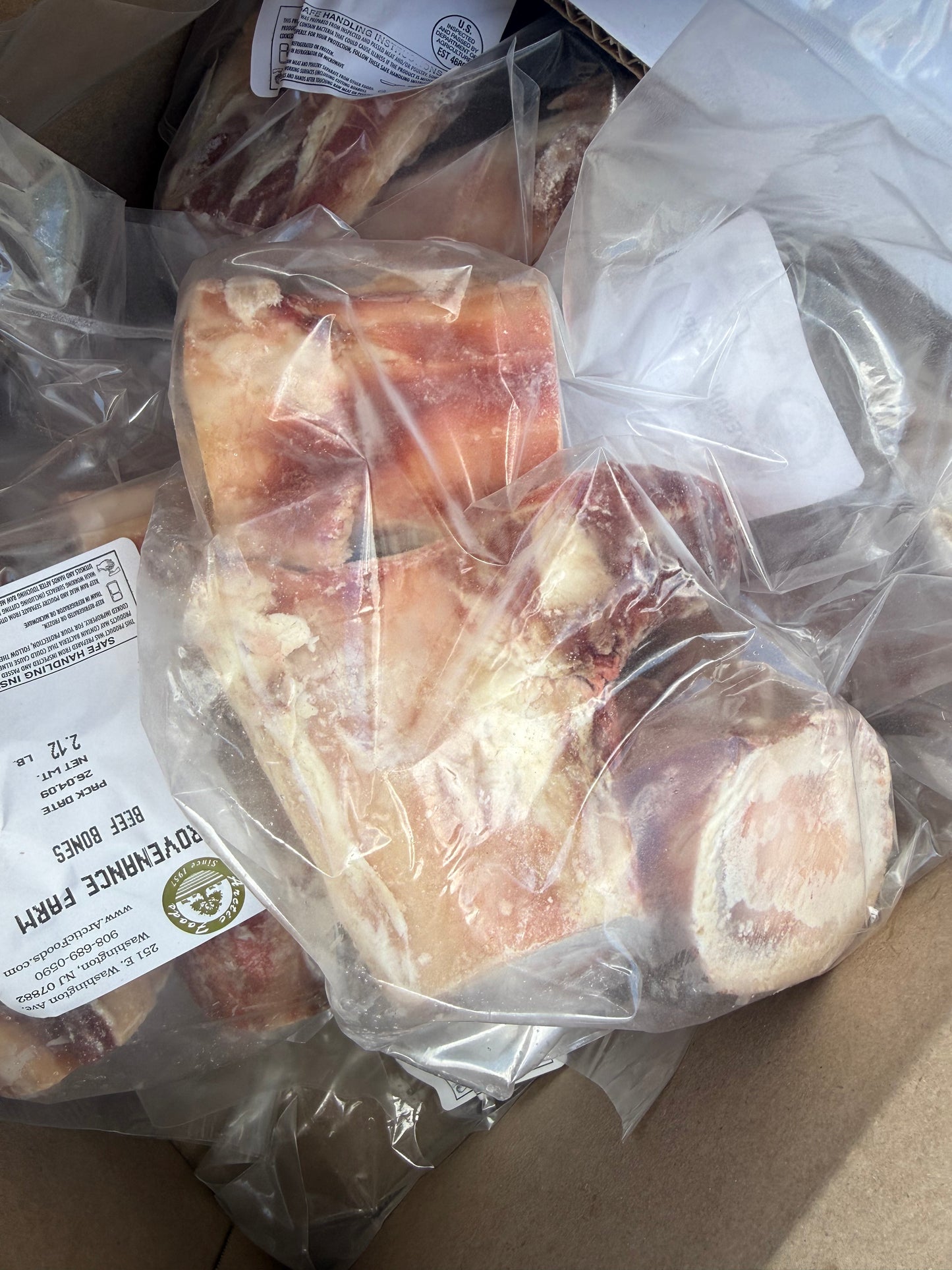Grass-Fed Beef Marrow Bones
