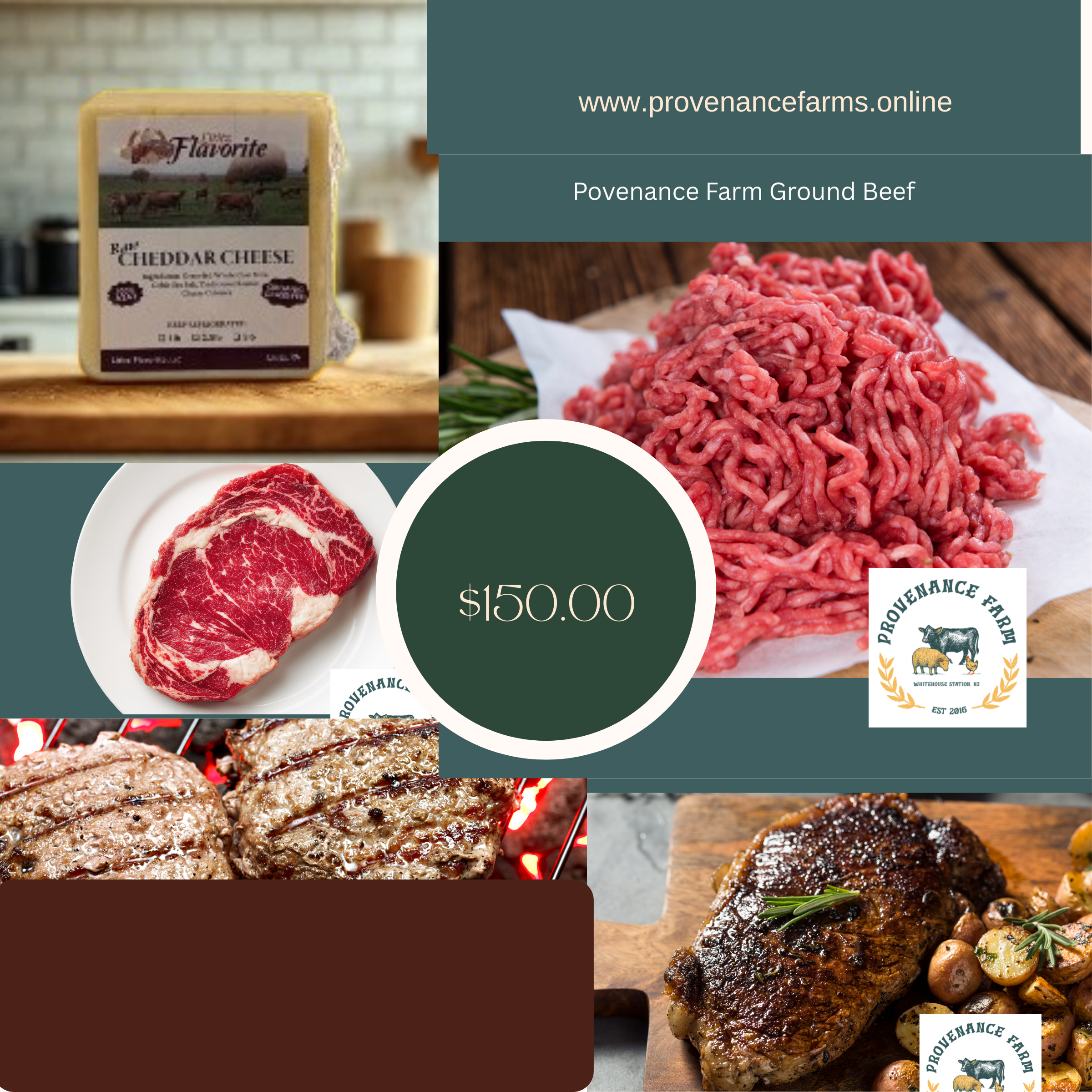Grass-Fed Beef Starter Box | $99 Special Offer – Provenance Farm NJ
