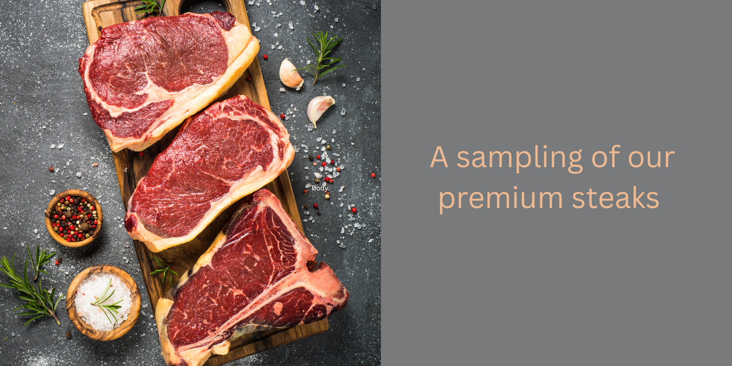 Grass-Fed Family Beef Box – 25 lb or 50 lb Chef-Curated Cuts